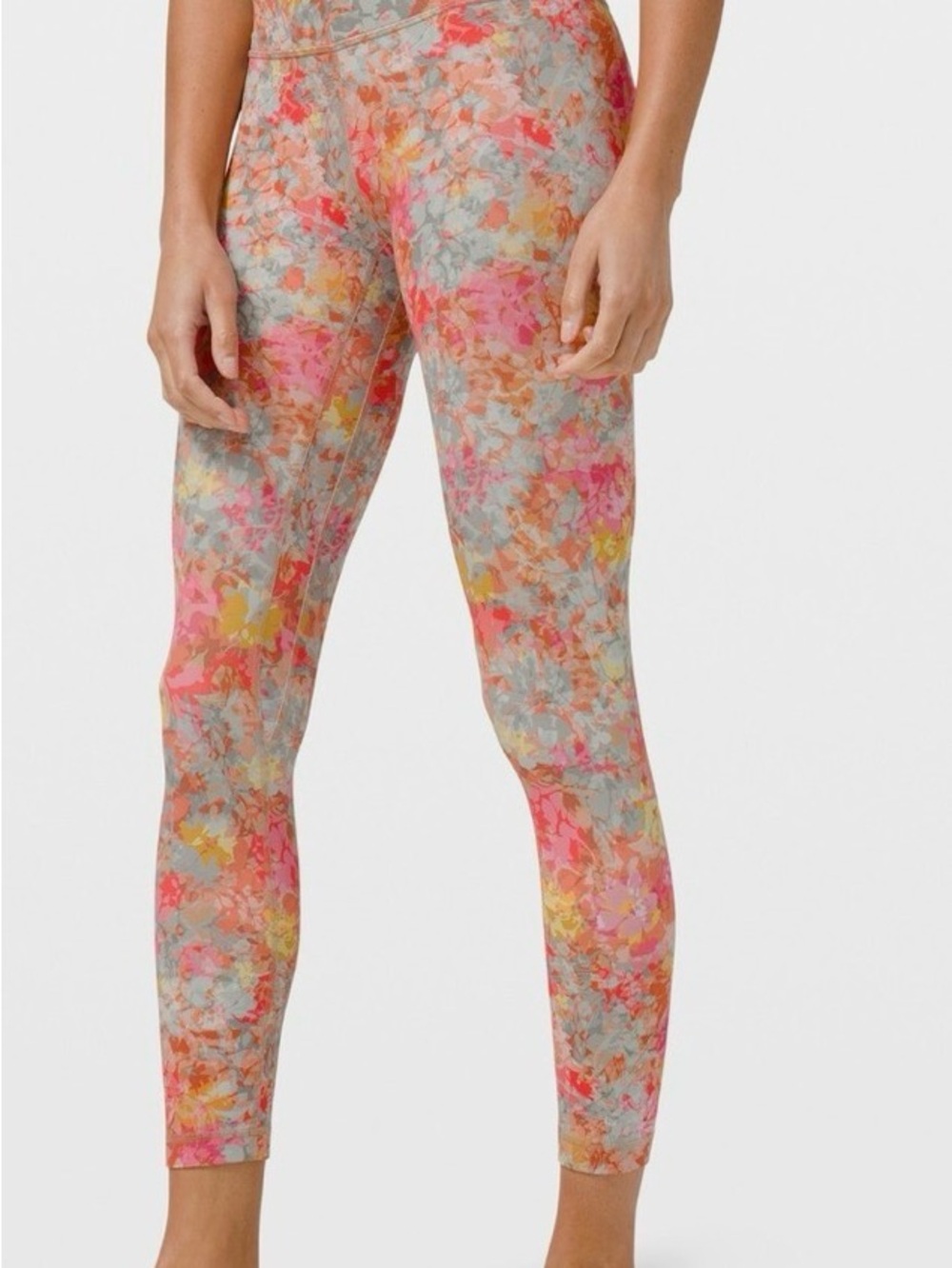Women Lululemon Align Pant 25" Inflorescence Multi  Size 4  High-Waist
